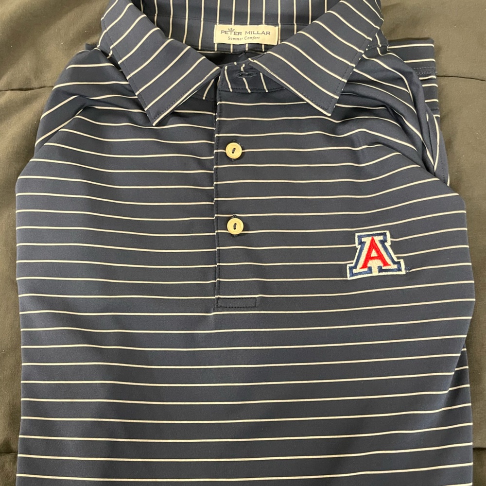 Arizona University Mens Peter Millar Polo XL